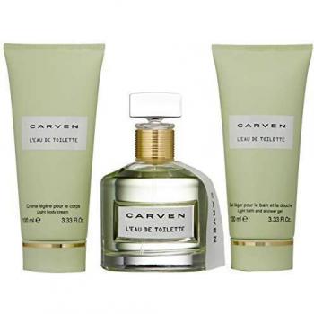 CARVEN L Eau Edt 100ml - Body Milk 100ml - Shower Gel 100 ml