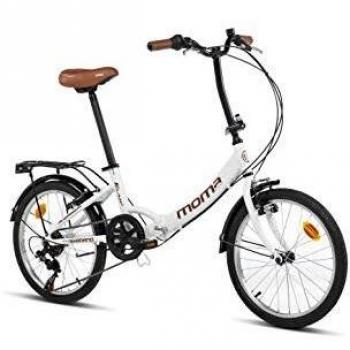 Moma Bikes First Class 2, Bicicleta Unisex Adulto, Blanco, Talla Única