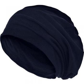 style3 Gorro Slouch Beanie de Fino Tejido de Punto Transpirable y Ligero, Gorro Unisex One Size, Color:Azul Marino