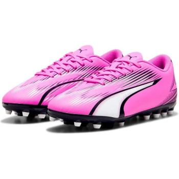 Botas de Fútbol Multitaco para Niños Puma Ultra Play MG Rosa oscuro
