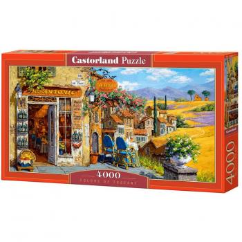 Castorland 4000-Piece Jigsaw Puzzle - Colors of Tuscany