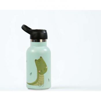 Botella térmica Marta Munté 350ml Cocodrilo colección Little Zoo