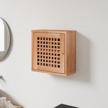 Gabinete de nogal macizo 42x18x42 cm