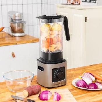 1500W 5-Speed Countertop Smoothie Blender with 5 Presets