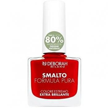 Esmalte de uñas Deborah Formula Pura con acabado brillante y secado rápido Nº 12 - ¡Ideal para lucir unas uñas impecables!