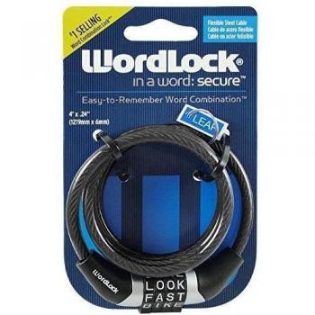 ERA WL-CL-441-BK Wordlock - Candado de cable