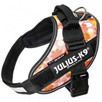 Julius k9 16IDC-PNF-0 IDC Power Harness, Tamaño 0, Rosa con Flor, Pink with Flowers, 0