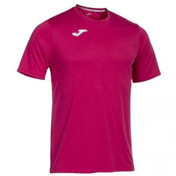 Camiseta Deportiva Manga Corta Hombre Joma Combi Fucsia, Ligera y Transpirable, Talla 5XS
