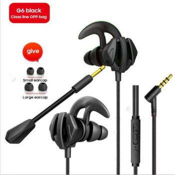 Auriculares Dinámicos con Cable para Videojuegos, Audífonos Estéreo Deportivos con Cancelación de Ruido y Micrófono Doble para Xiaomi y Huawei
