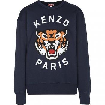 KENZO Men's Blue Sweatshirt - Size L