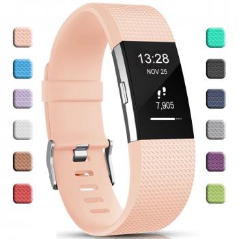 Gogoings Correa para Fitbit Charge 2 Pulsera Ajustable Correa de Reemplazo Deportivo Compatible con Fitbit Charge2 para Mujeres Hombres