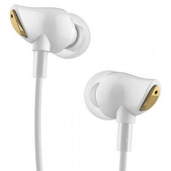 Iwish Rock Nano Zircon - Auriculares estéreo in-ear de 3,5 mm para iPhone, Samsung, con micrófono y mando a distancia