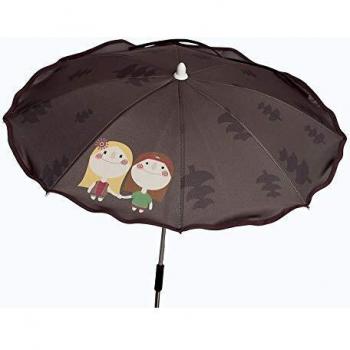 Babyline Hippies - Sombrilla de silla, unisex, color choco