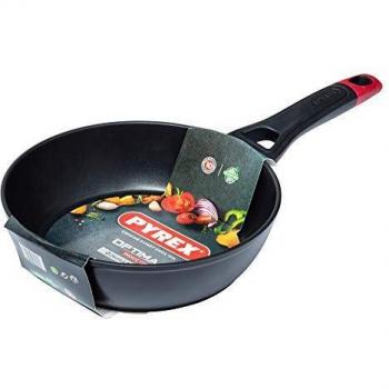 Sartén Honda Optima+ Pyrex Aluminio Forjado Antiadherente 24 cm