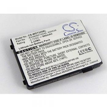 Batería Recargable Li-Ion 900 mAh para Escáneres de Códigos de Barra Unitech HT650, PT650, HT630, PT630 y PT630D