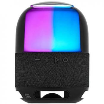 Altavoz Bluetooth Adler AD 1904 - Portátil, Inalámbrico, con Radio, USB-C y LED, Negro