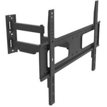 Soporte de Pared TooQ LP6070TN-B para Monitor/TV/LED 37-70, Giratorio e Inclinable, Capacidad hasta 50kg, VESA 600x400mm, Color Negro
