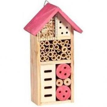 Casita de insectos para pared 26x13x8,5 cm