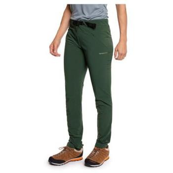 Pantalón largo de mujer Vixan Trangoworld, color verde oscuro, talla S