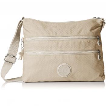 Kipling Alvar BPC Bolso Bandolera, Color Hueso