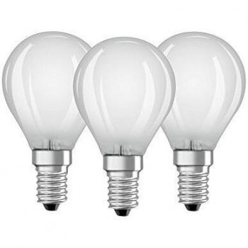 Osram 819399 Bombilla LED E14, 4 W, Blanco, 3 Unidades