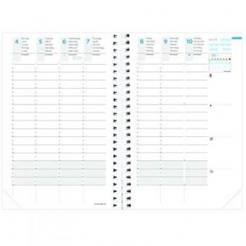 Recambio de Agenda Quo Vadis Time & Life Large 16x24 Semana Vista