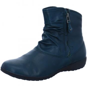Botines de Mujer JOSEF SEIBEL Naly 24 | Cuero Verde | Con Doble Reißverschluss