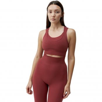 Top Deportivo de Mujer Nina Seamless Caoba Alta Sujeción S