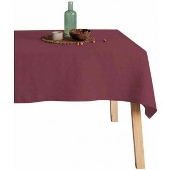 BL BELUM | Mantel Antimanchas Lino 100% Burdeos