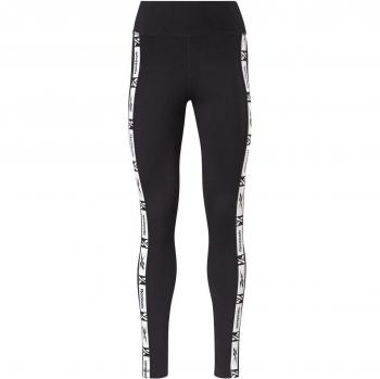Mallas Deportivas de Mujer Reebok TE Tape Negro