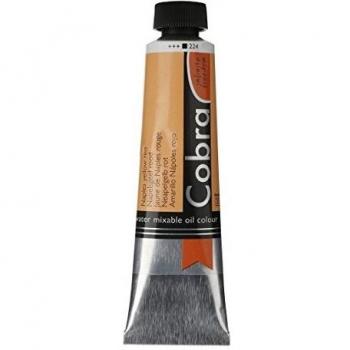 Cobra Artists' Watermixable Oils - Naples Yellow Red - 40ml tube