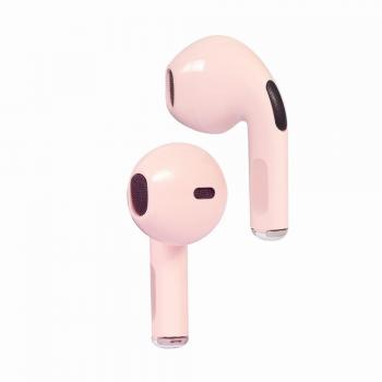 Gembird FitEar-X200P Auriculares Bluetooth Rosados