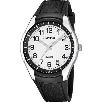 Reloj Calypso K5843/1 Street Style para Hombre con Correa de Caucho Negro