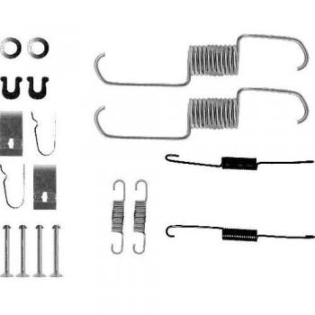 Juego de accesorios zapatas de freno HELLA 8DZ 355 200-361 para Chevrolet, Honda y Suzuki