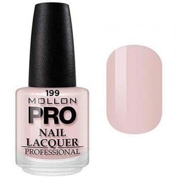 Esmalte Endurecedor Mollon Pro 199 Ámbar Beige 15 ml