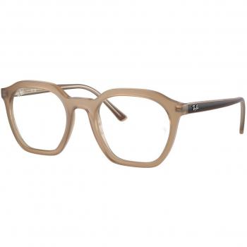 Ray-Ban RX7238 Alice 8355 Armazones para Hombre Marrones con lentes recetados de 52 mm