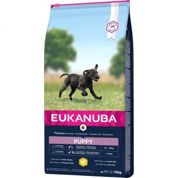 Eukanuba Growing Puppy Large Breed Chicken Dry Dog Food - 2 x 15kg Pack