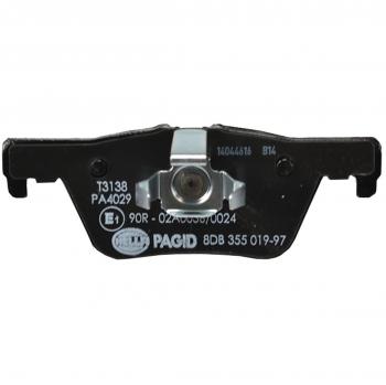 HELLA PAGID 8DB 355 019-971 Brake Pad Set, disc brake, Rear Axle