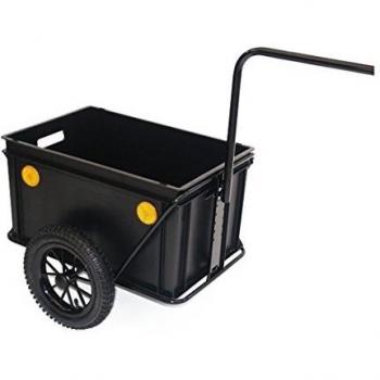 Roland Mini Boy 12 High Bike Trailer Black (Max Load 50 kg)