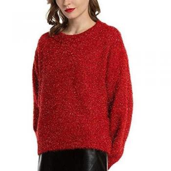 Fashion Jersey para Mujer, de Punto, diseño con Reno Rudolph, Navidad