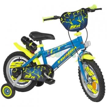 Bicicleta Infantil con Rayos Ruedas de 14 Pulgadas