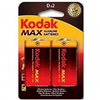 2 pilas LR20 gama MAX Kodak 1,5 V
