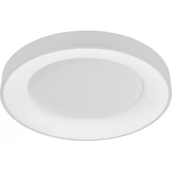 Lámpara de techo moderna Giulia blanca, empotrada, LED, blanca cálida 3000K, 2750lm