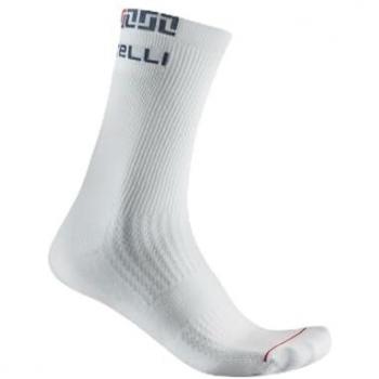 Calcetines Castelli Bandito Merino 18 Blanco Neutro XXL