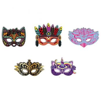 Surtido Mini - Máscaras de Fiesta para Rascar - Janod