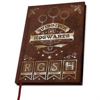 CUADERNO A5 HARRY POTTER QUIDDITCH