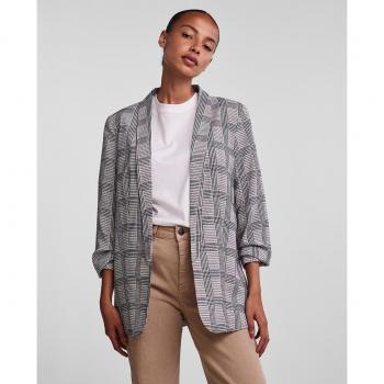 Pieces Women's Bosella 3/4 Printed Blazer