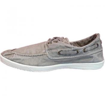 Zapatos de Hombre NATURAL WORLD NAUTICO ENZIMATICO 303E - 670 Gris Claro