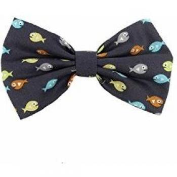 ThePetLover - Pajarita para Perros con Peces, L
