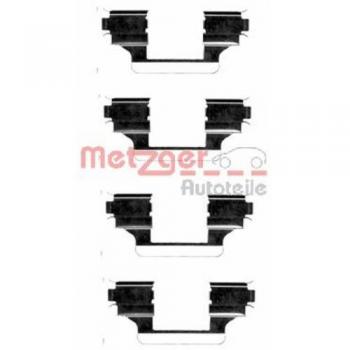 Kit de accesorios para pastillas de freno METZGER 109-1656 para Citroen C5, C6 y Peugeot 407, 607